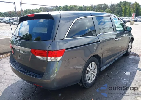 2015 Honda Odyssey Ex-L from USA, damaged, VIN 5FNRL5H69FB056548